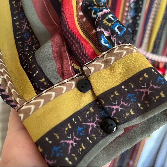 Colorful Layered Pom Pom Dress - Picture 6 of 9